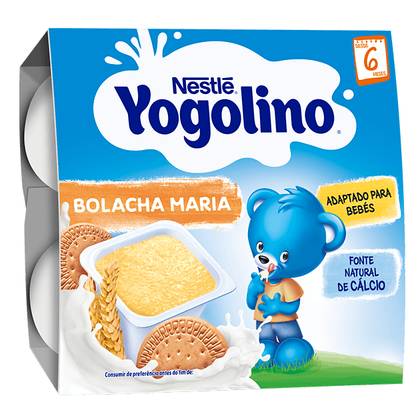 Yogolino Bolacha Maria 4 x 100 gr
