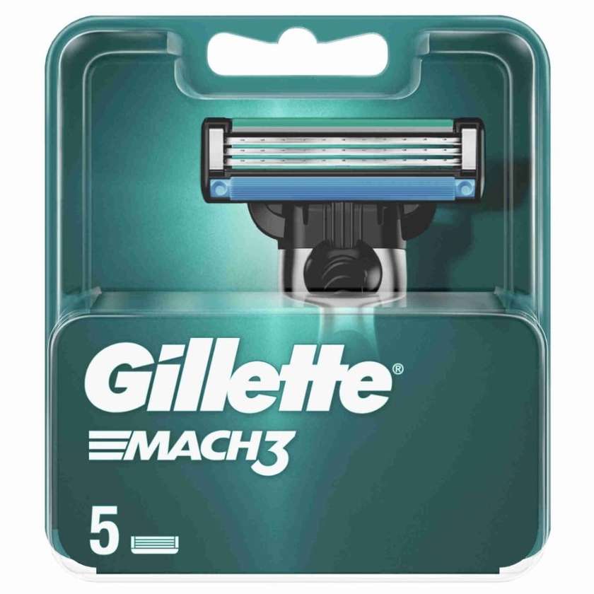 Recarga Lâmina Mach3 Gillette 4 un