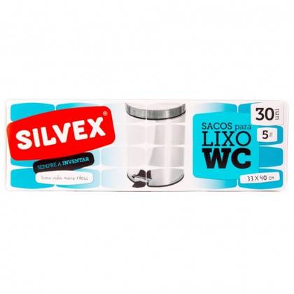 Saco Lixo Wc Silvex 5 lt