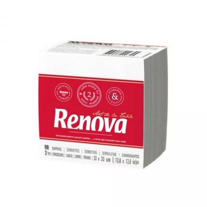 Guardanapo Folha Dupla Renova 90 un