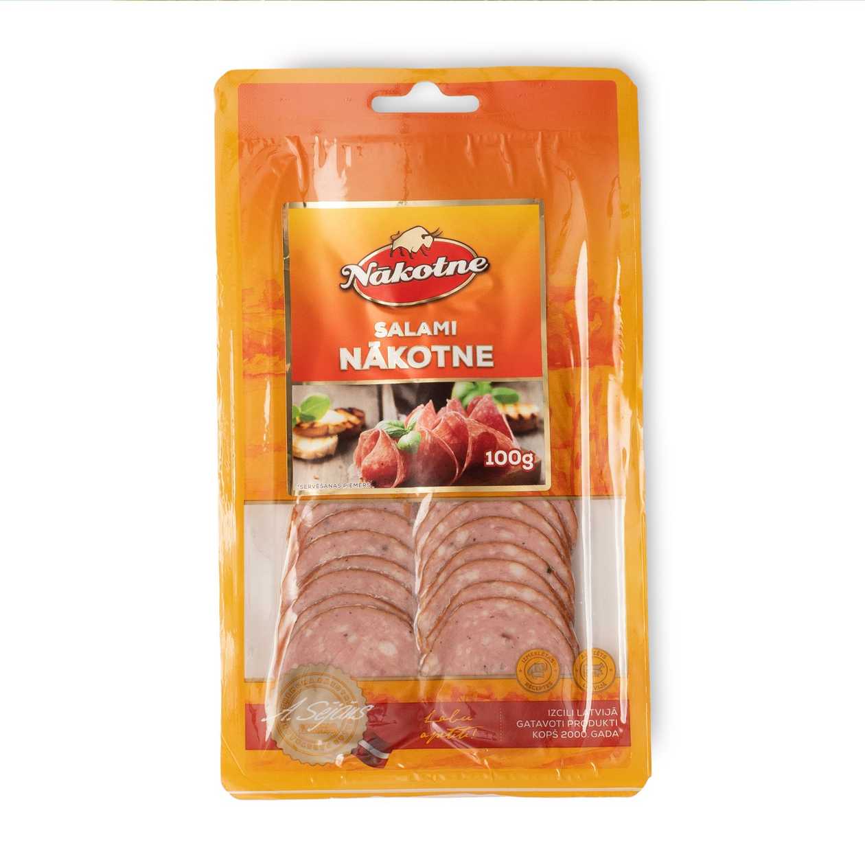 Sliced salami, Nākotne, 100 g (expires soon)