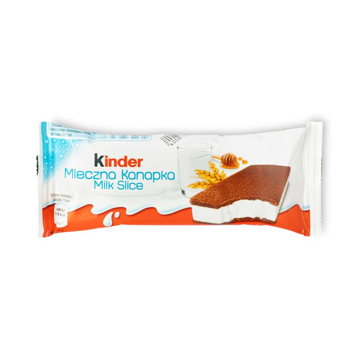 Kinder, Milk Slice, 28г (срок годности истекает)