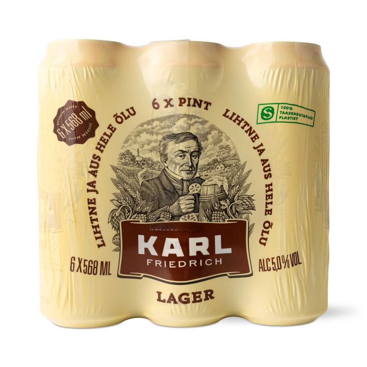 Saku Karl Friedrich 5%, 6x0,568l