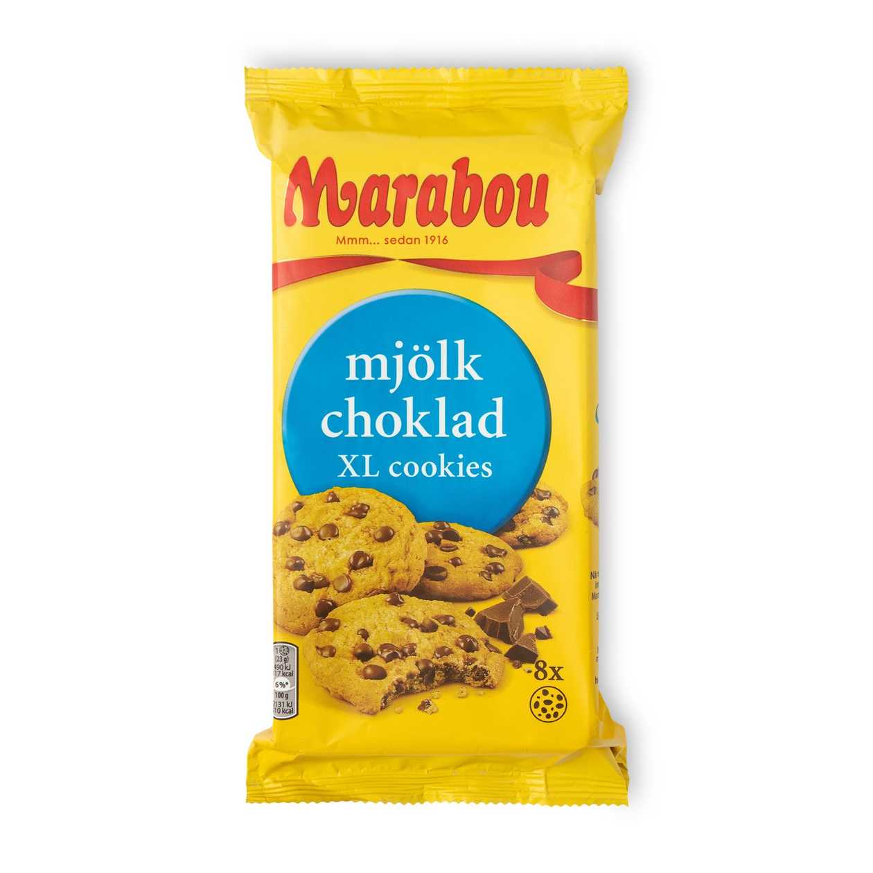 Marabou, Cookies with Milk Chocolate, 184g (expires soon)