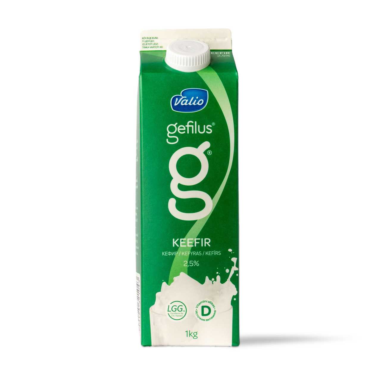 Gefilus, keefir 2.5%, 1l (aegub peagi)