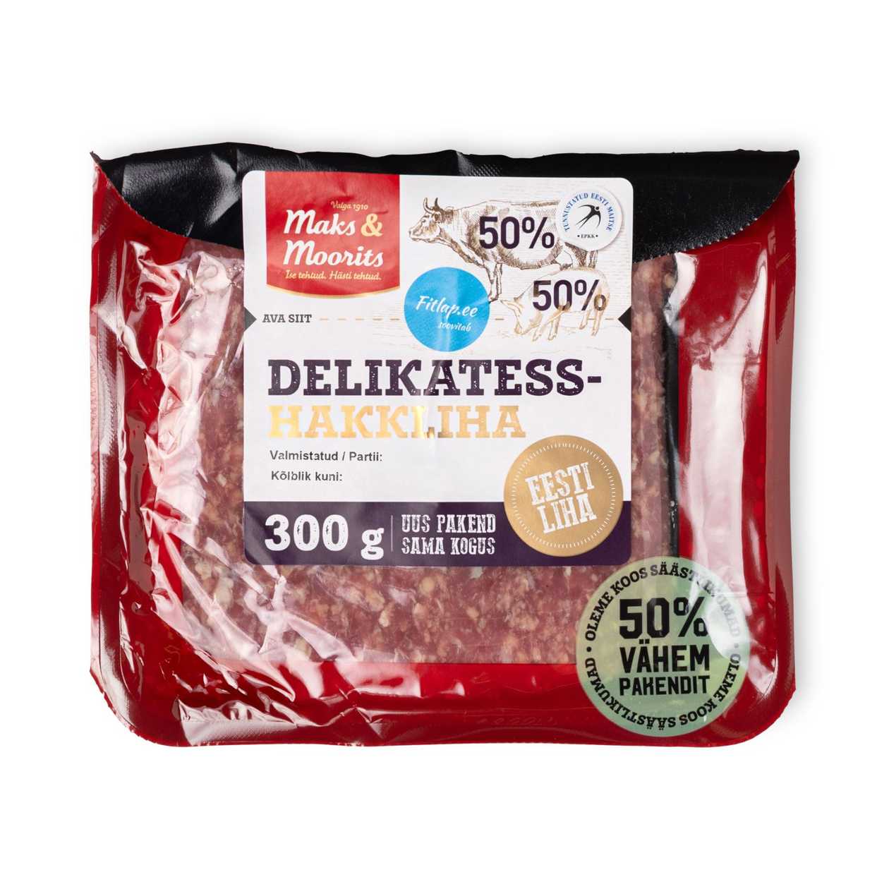 Maks & Moorits, delikatesshakkliha, 300g (aegub peagi)