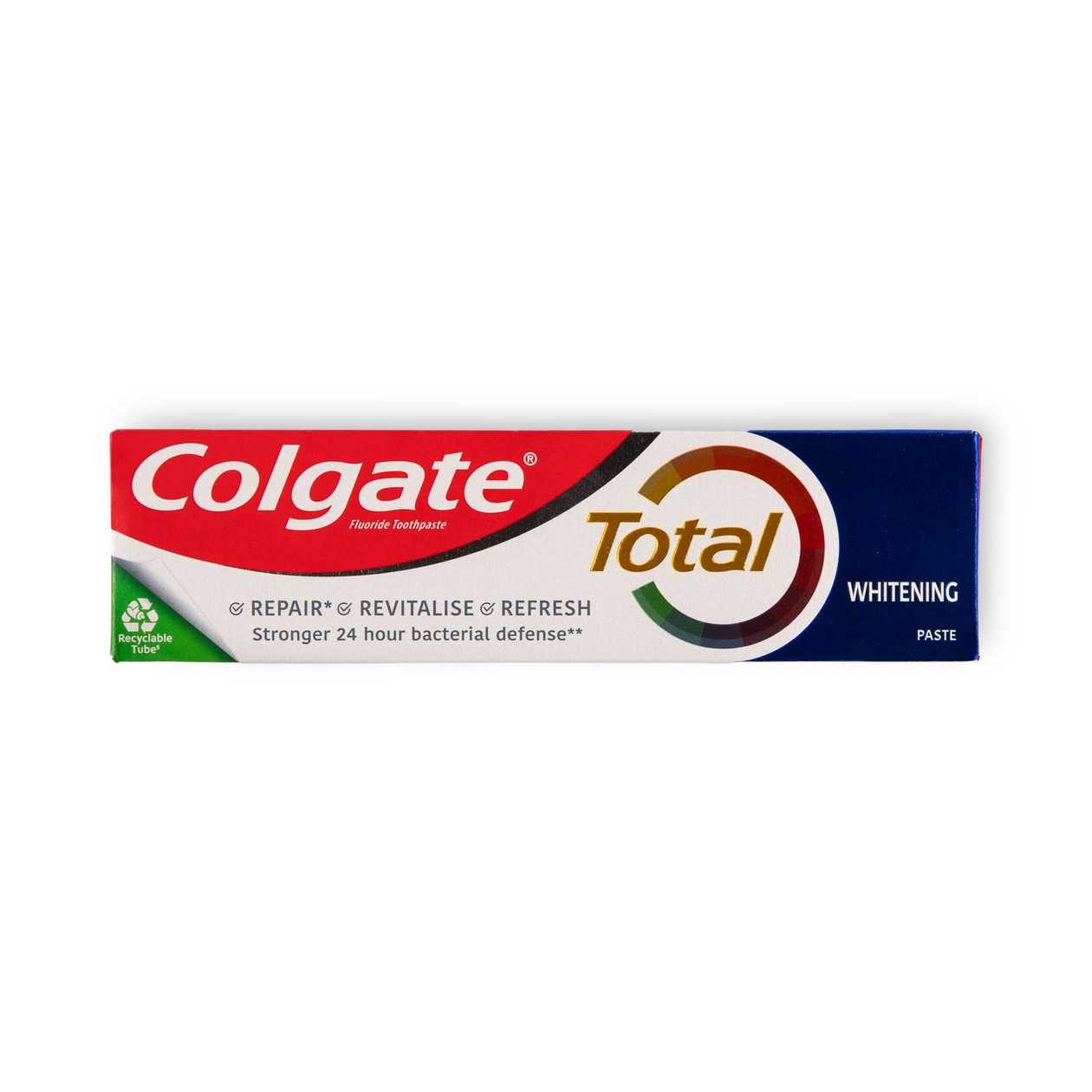 Colgate, hambapasta Total Whitening, 75ml