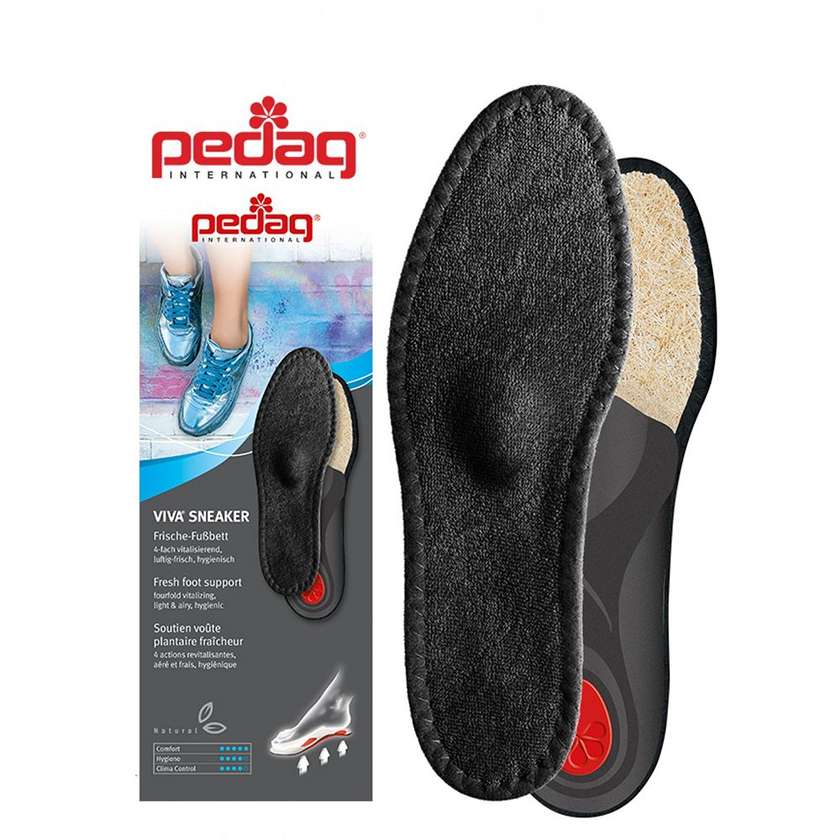 Pedag Tallatugi Viva Sneaker, must,36