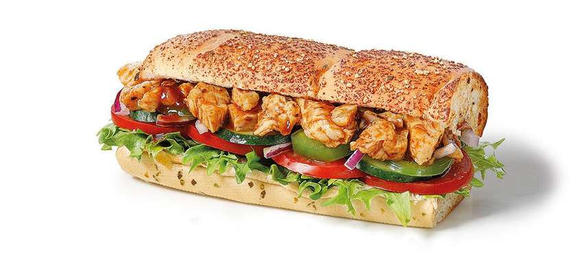 Teriyaki Chicken Sandwich 30cm