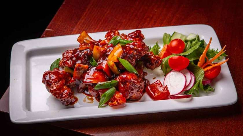 2. chilly chicken wings
