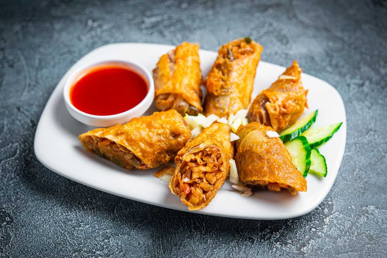 2. Duck Spring Rolls