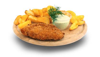 Spicy chicken fillet meal