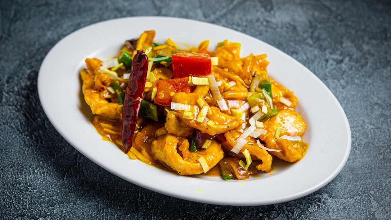 99. Mango Shrimps
