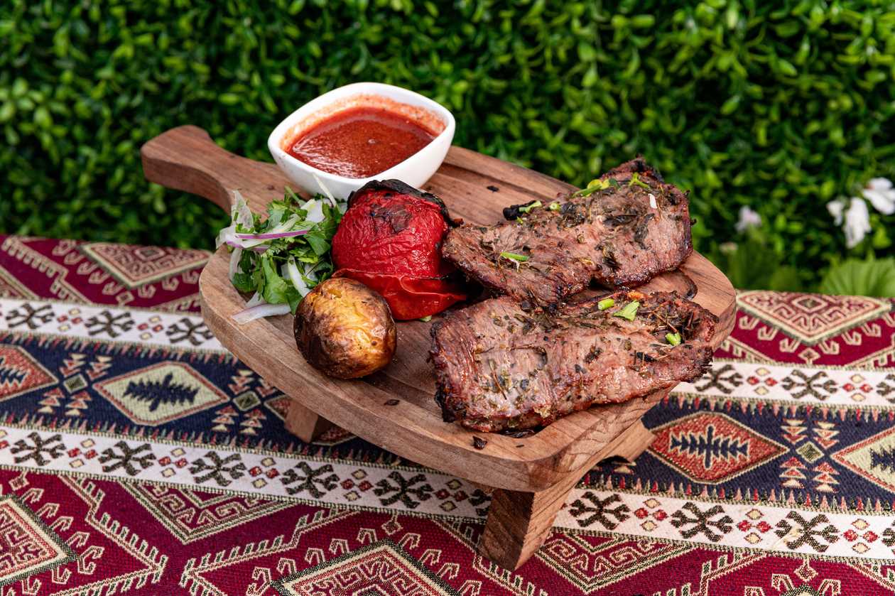 Beef Basturma Kebab