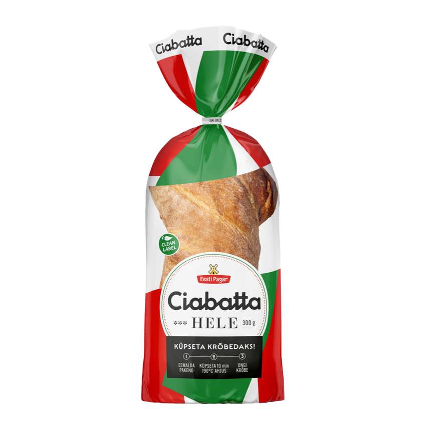 Eesti Pagar, Ciabatta, 300g (expires soon)