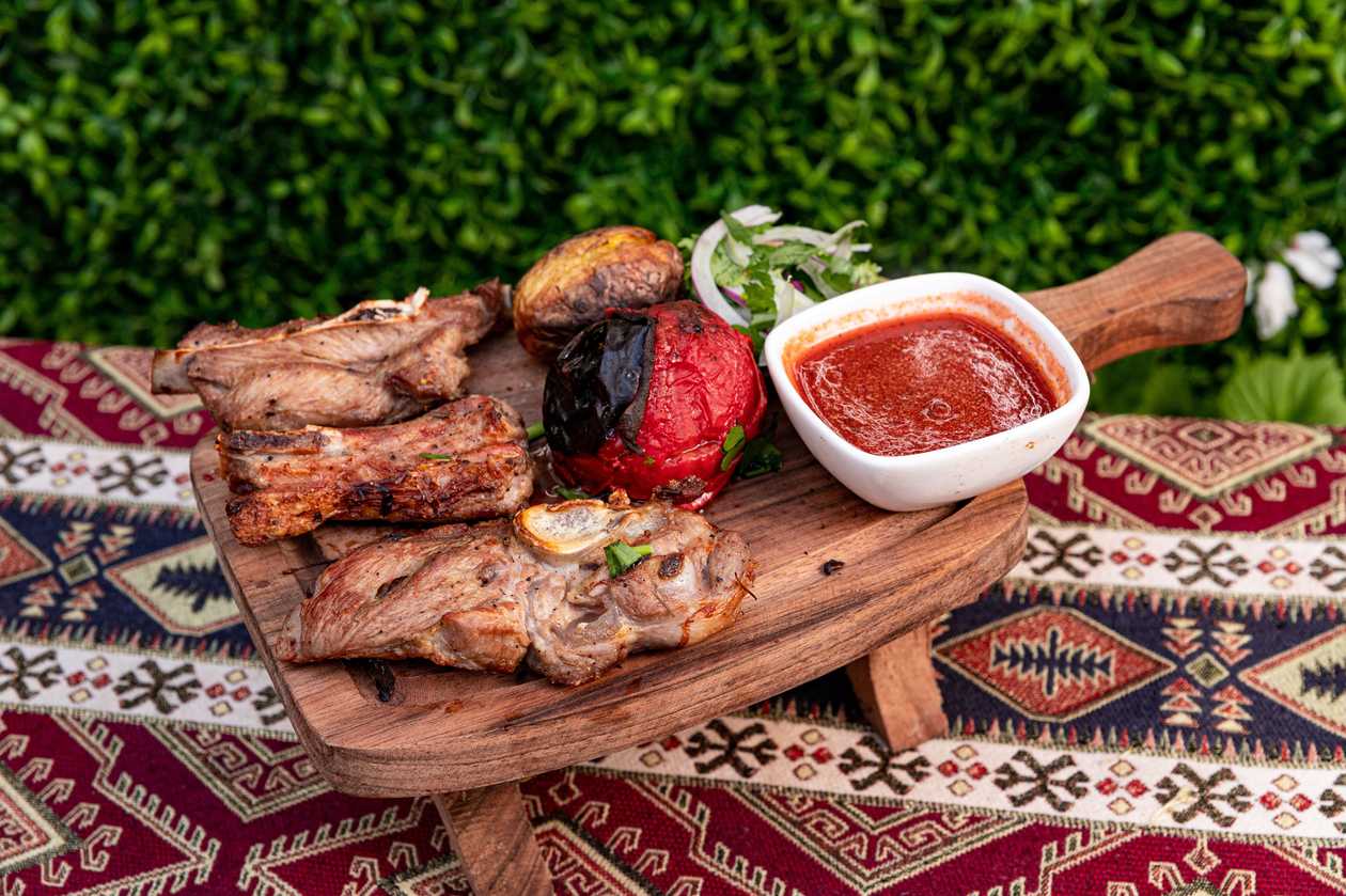 Lamb Basturma Kebab