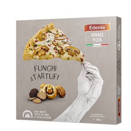 Edenia, Pizza Verace Funghi & Tartufi, 408 g