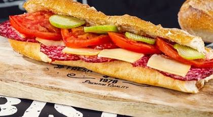 “Mix” with Salami Sandwich
