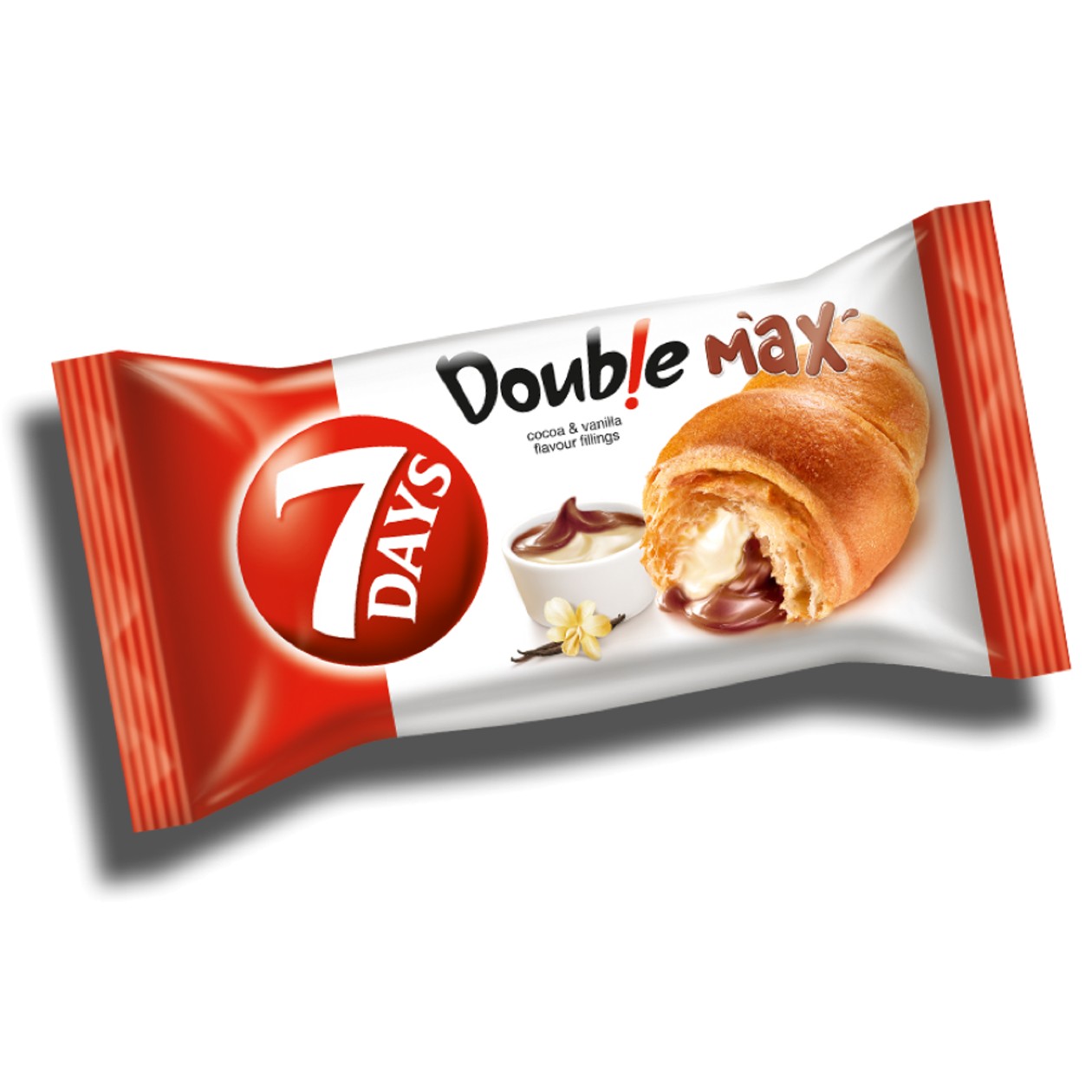 7 Days, kakao- ja vanillitäidisega sarvesai, 60g (aegub peagi)