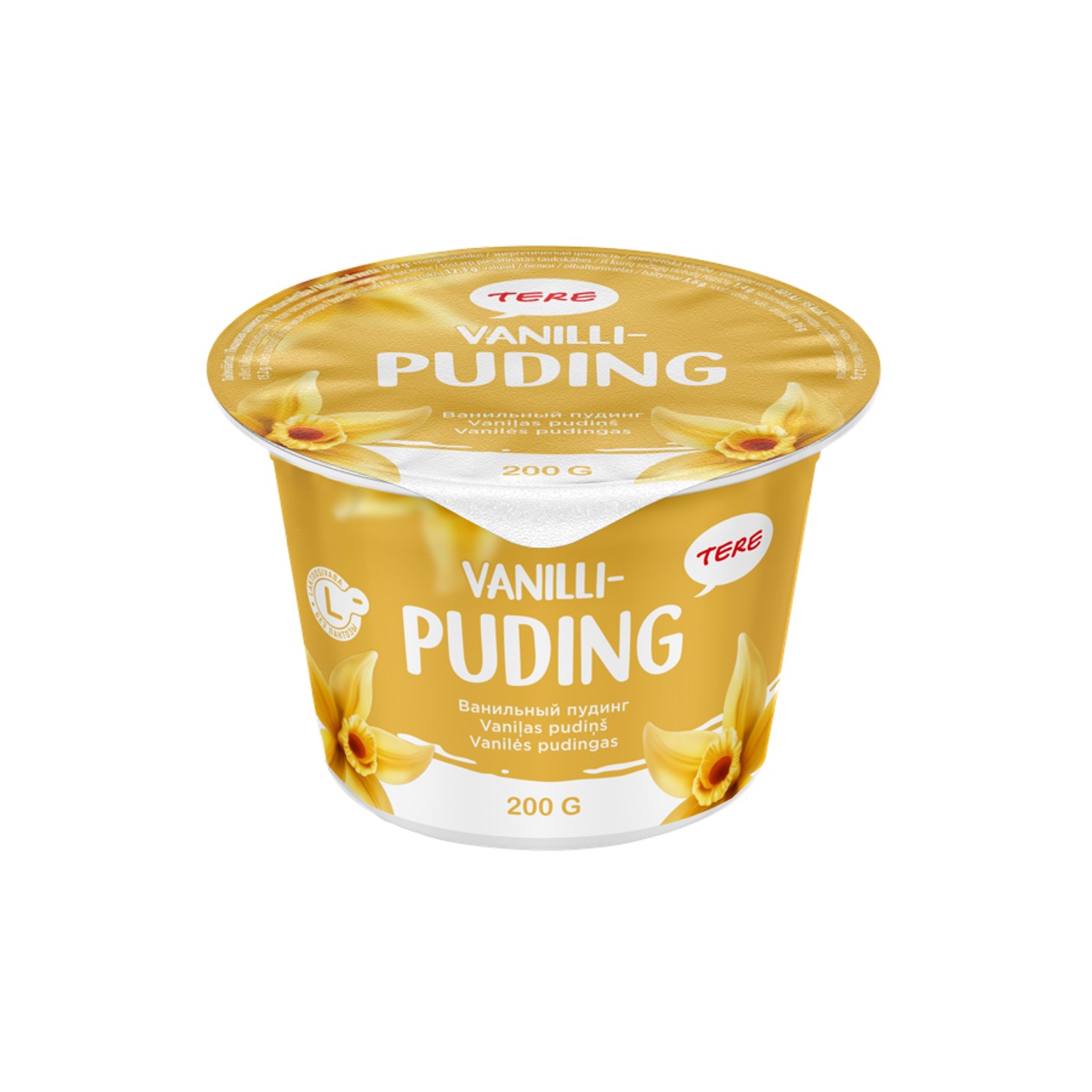 Tere, laktoosivaba vanillipuding, 200g (aegub peagi)