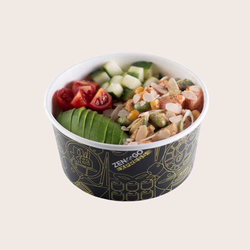 Spicy Salmon Poke Bowl