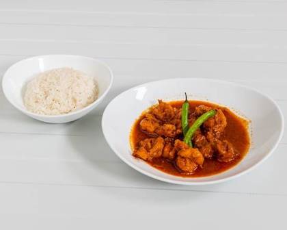 Caril Gambas Picante À Indiana