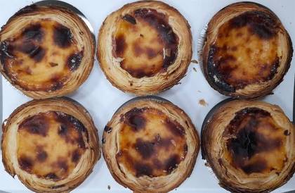 Pastéis de Nata Premium Pack 6 Unidades Ultracongelados