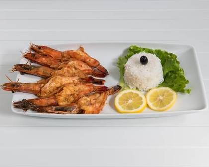 Camarão Tigre Médio Dose Aprox 250g 5 Unidades