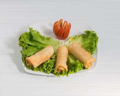 Mini Crepes Chineses Vegetarianos Gourmet 10 Unidades