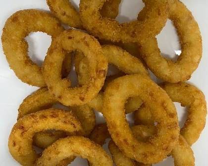 Aros de Cebola Dose Aprox 250g