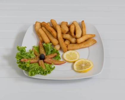 Tiras de Lula Panadas Dose Aprox 200g