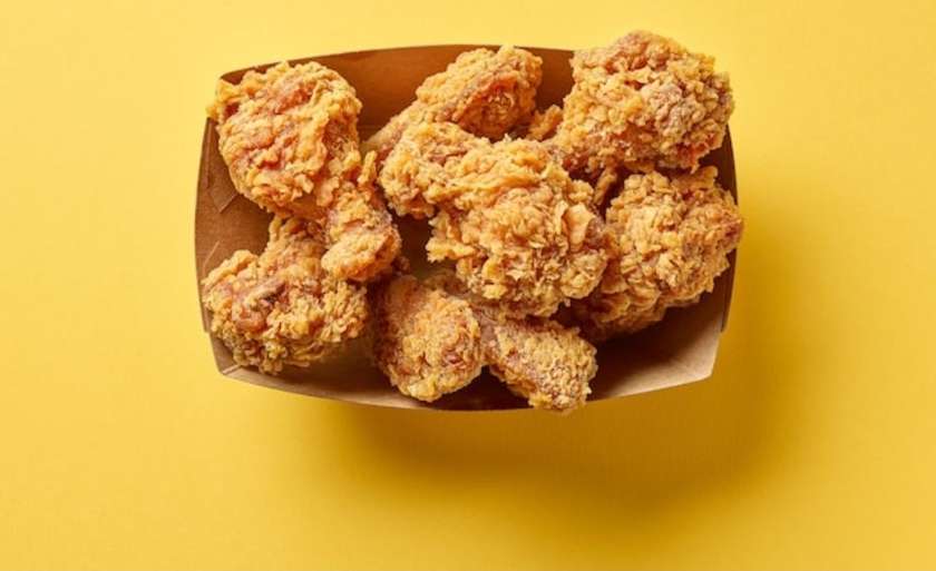 Box 10pics crispy chicken wings