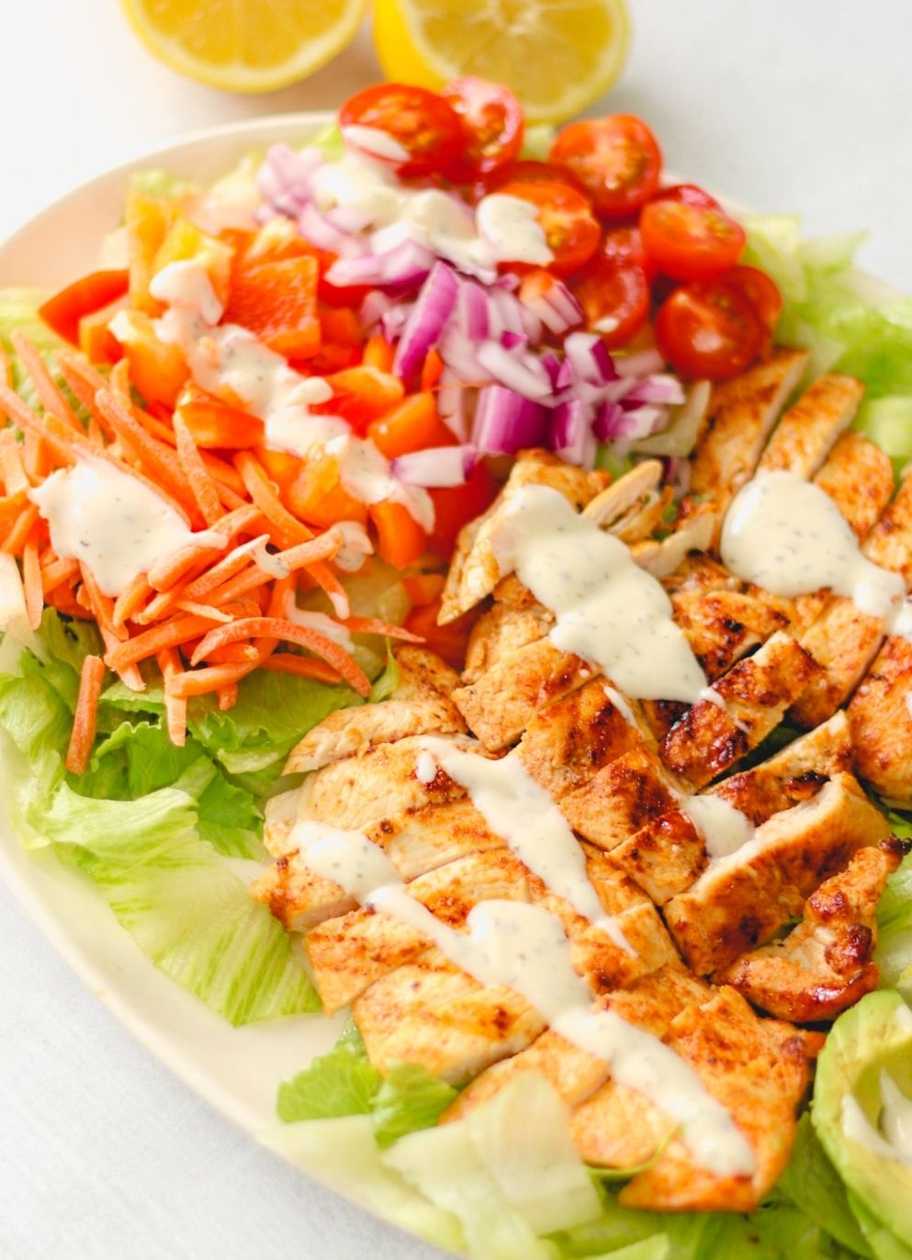 Grilled Chicken Breast Salad