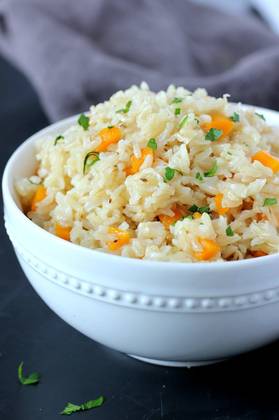 Fried Rice with Fried Chicken