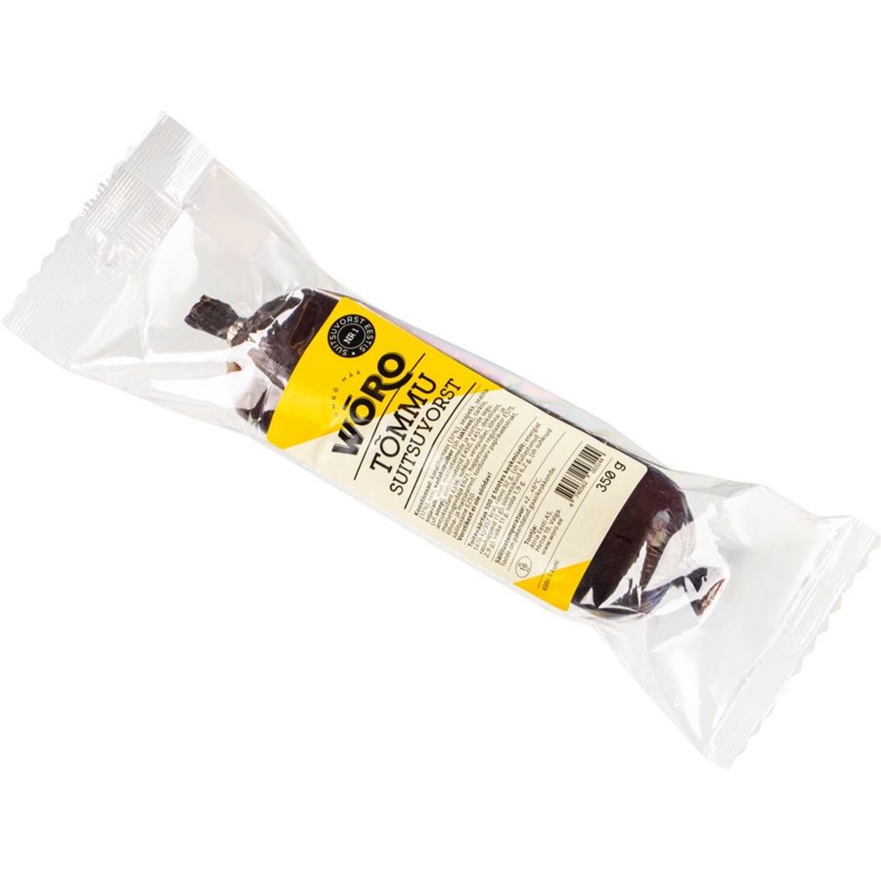 Tõmmu, poolsuitsuvorst, 350g (aegub peagi)
