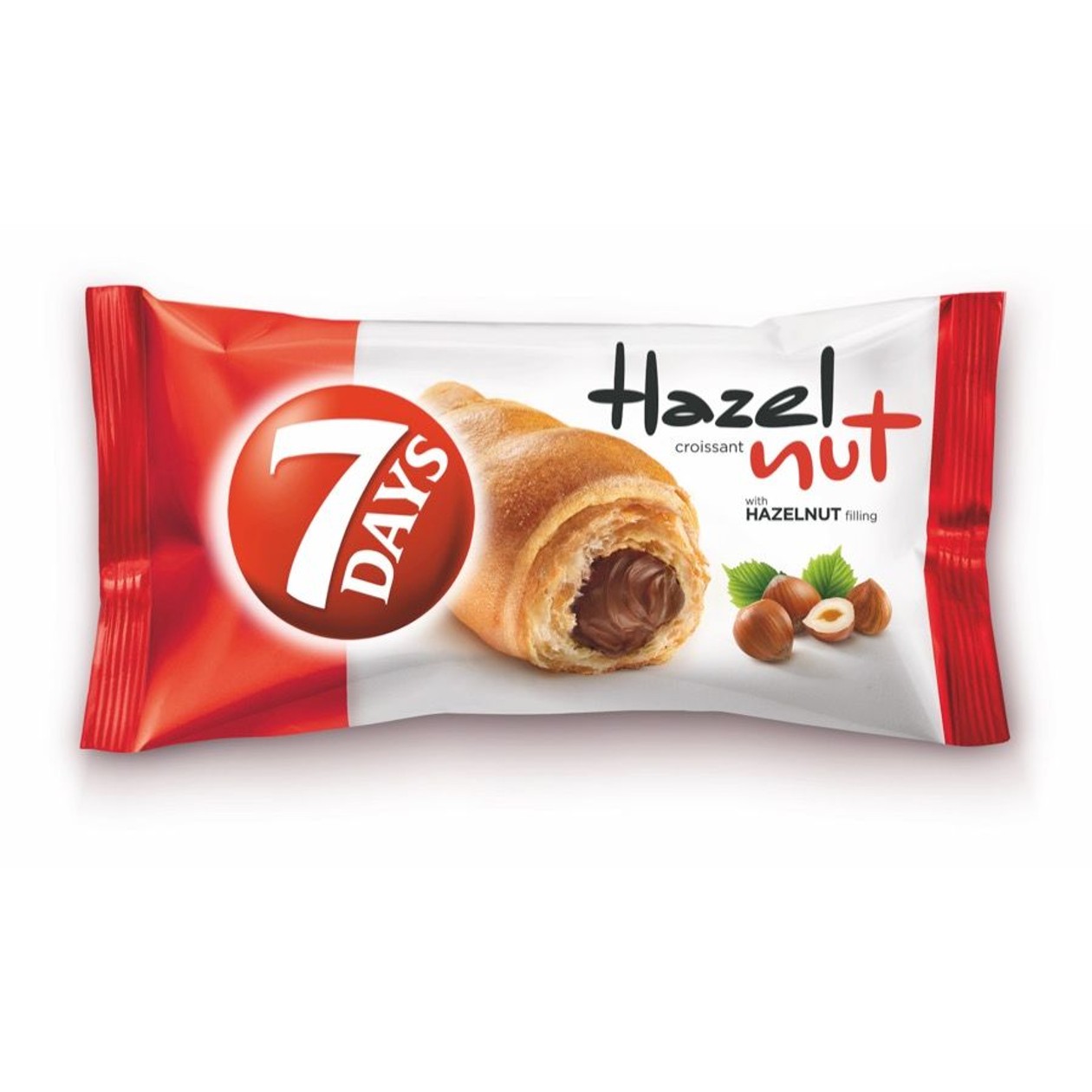 7 Days, Croissant with Hazelnut Filling, 60g (expires soon)