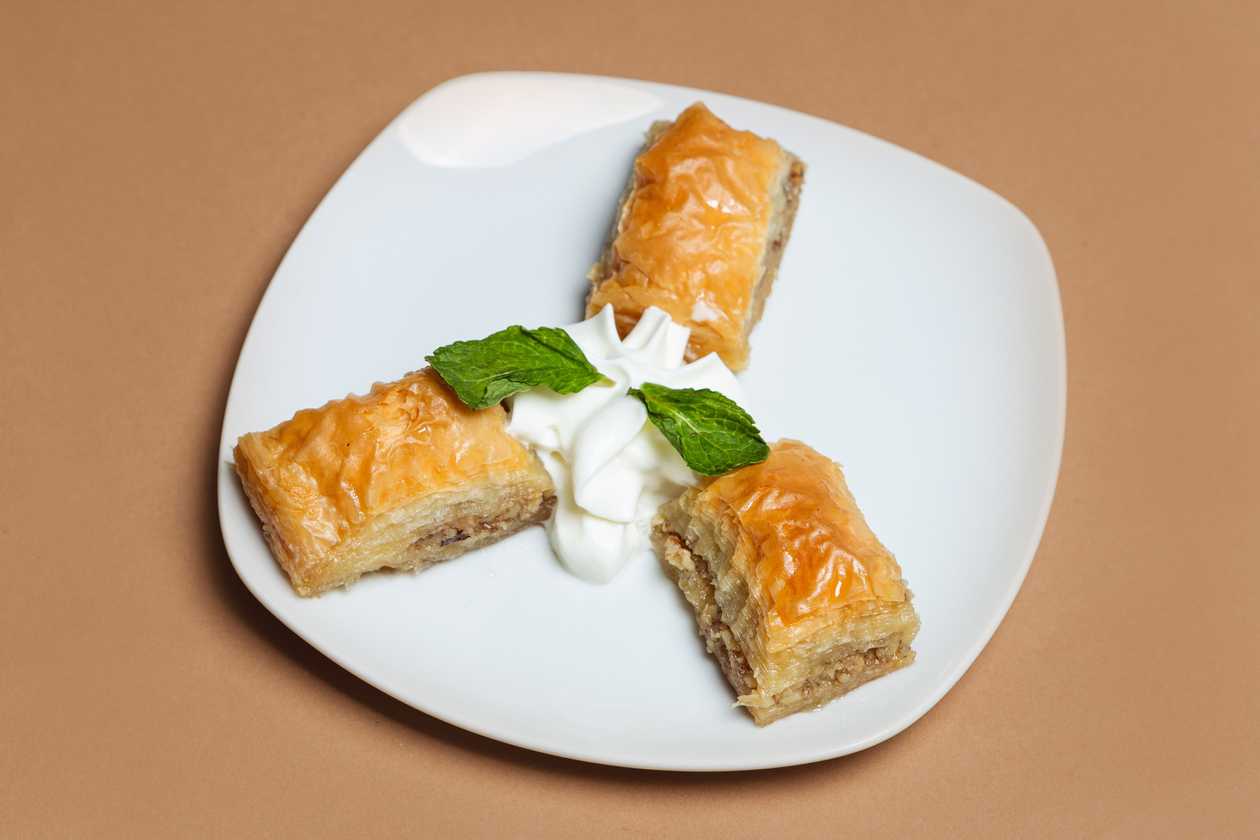 Turkiškas pyragaitis baklava - 3 vnt.