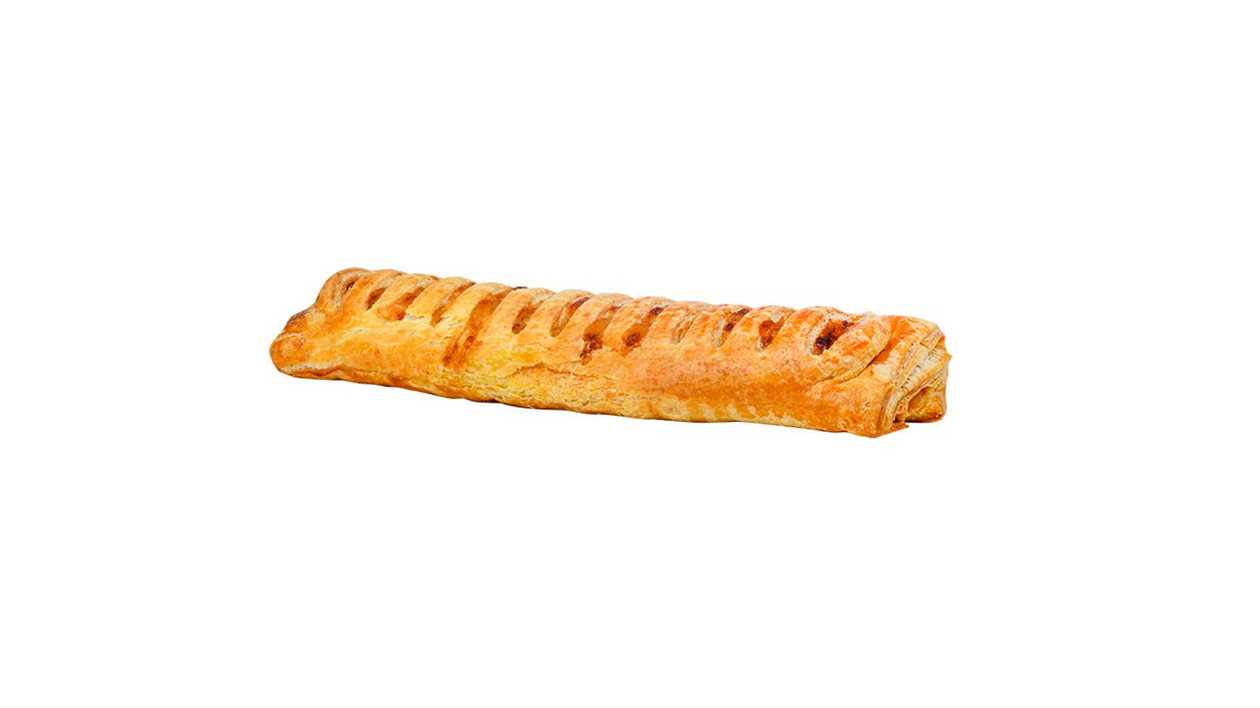 Sausage pie with tomato sauce