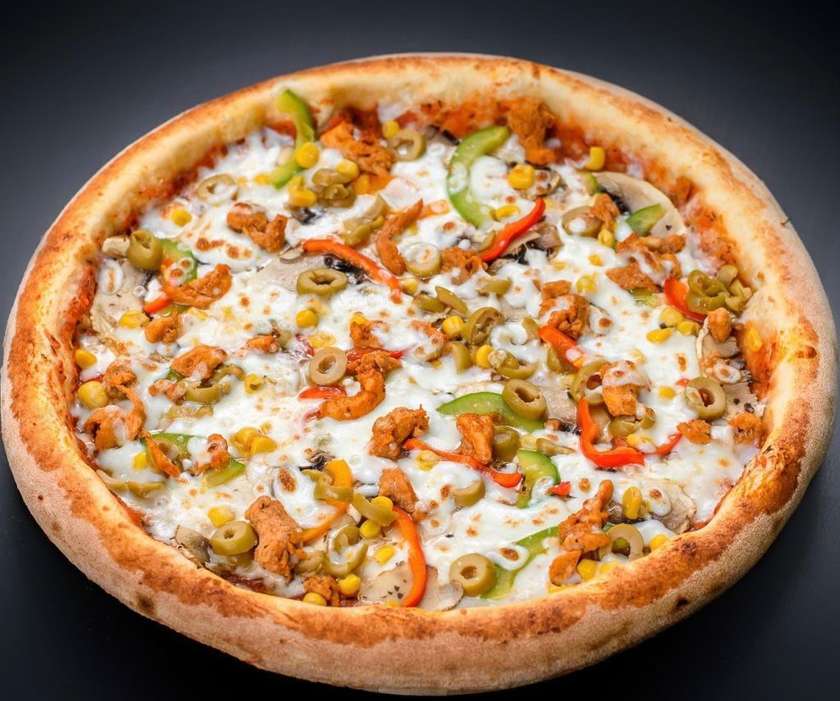 Pizza pe vatra Pollo 485g-28cm