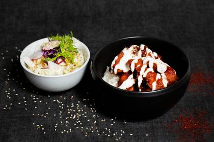 Fried Chicken with Garlic-Chilli Sauce