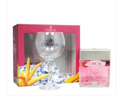 Botanical Cubical kiss Premium Gin Gift pack 70cl