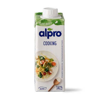 Alpro, köögikaste päevalilleõli ja sojaga, 250ml
