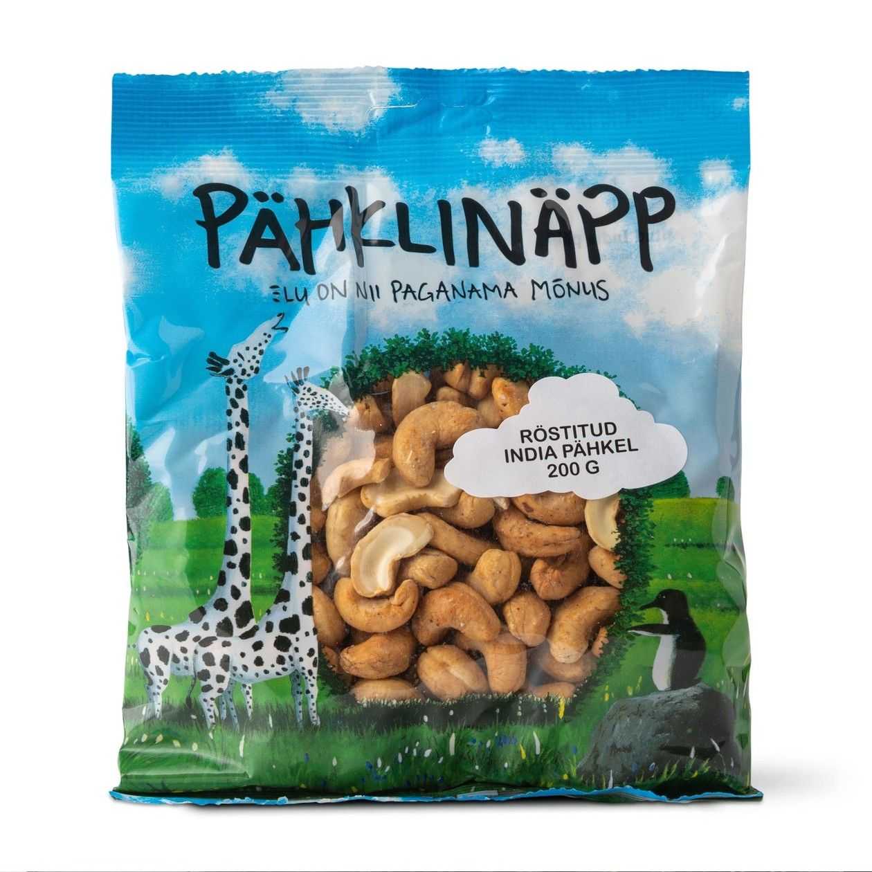Pähklinäpp, röstitud India pähkel, 200g