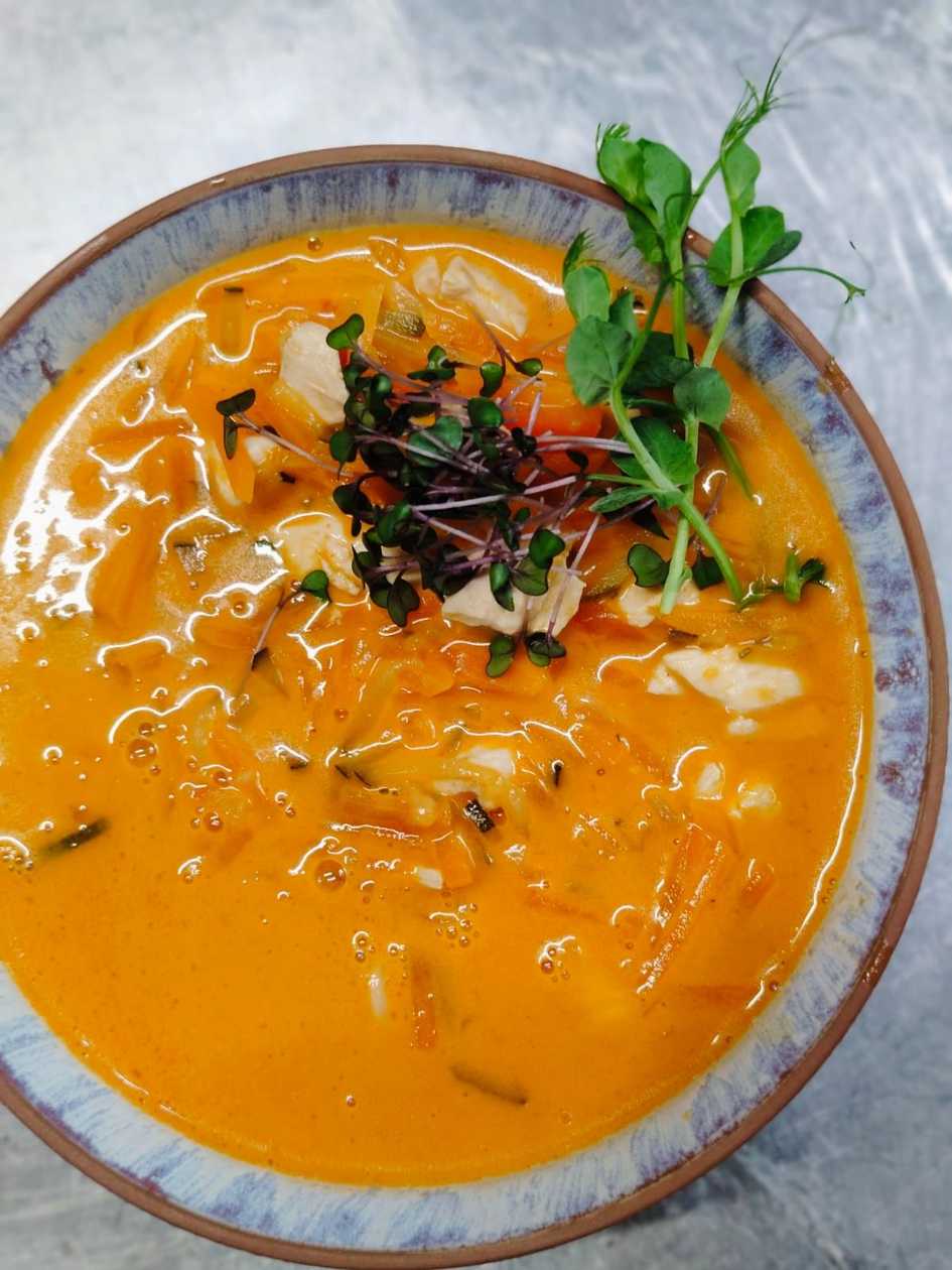 Tom Yum with chicken