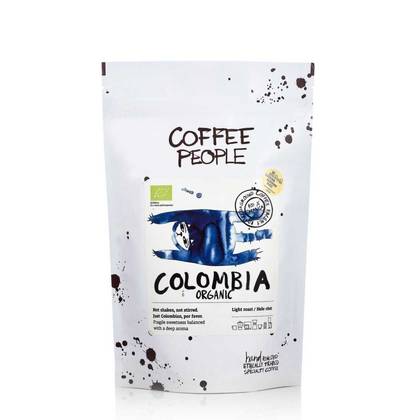 Coffee People, kohviuba Colombia Organic hele röst, 500g