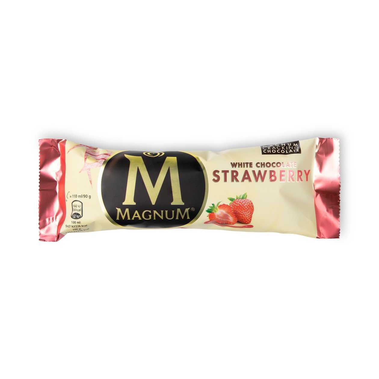 Magnum, white strawberry, 110ml