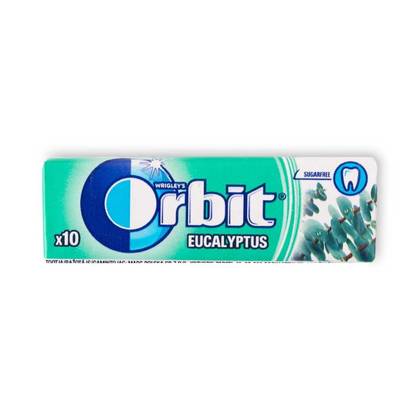 Orbit, närimiskummid eucalyptus, 14g