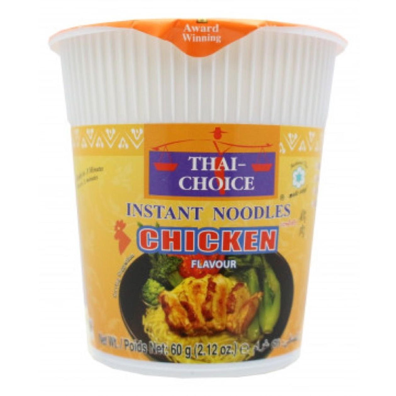 Thai Choice, kanalihamaitselised kiirnuudlid topsis, 60g