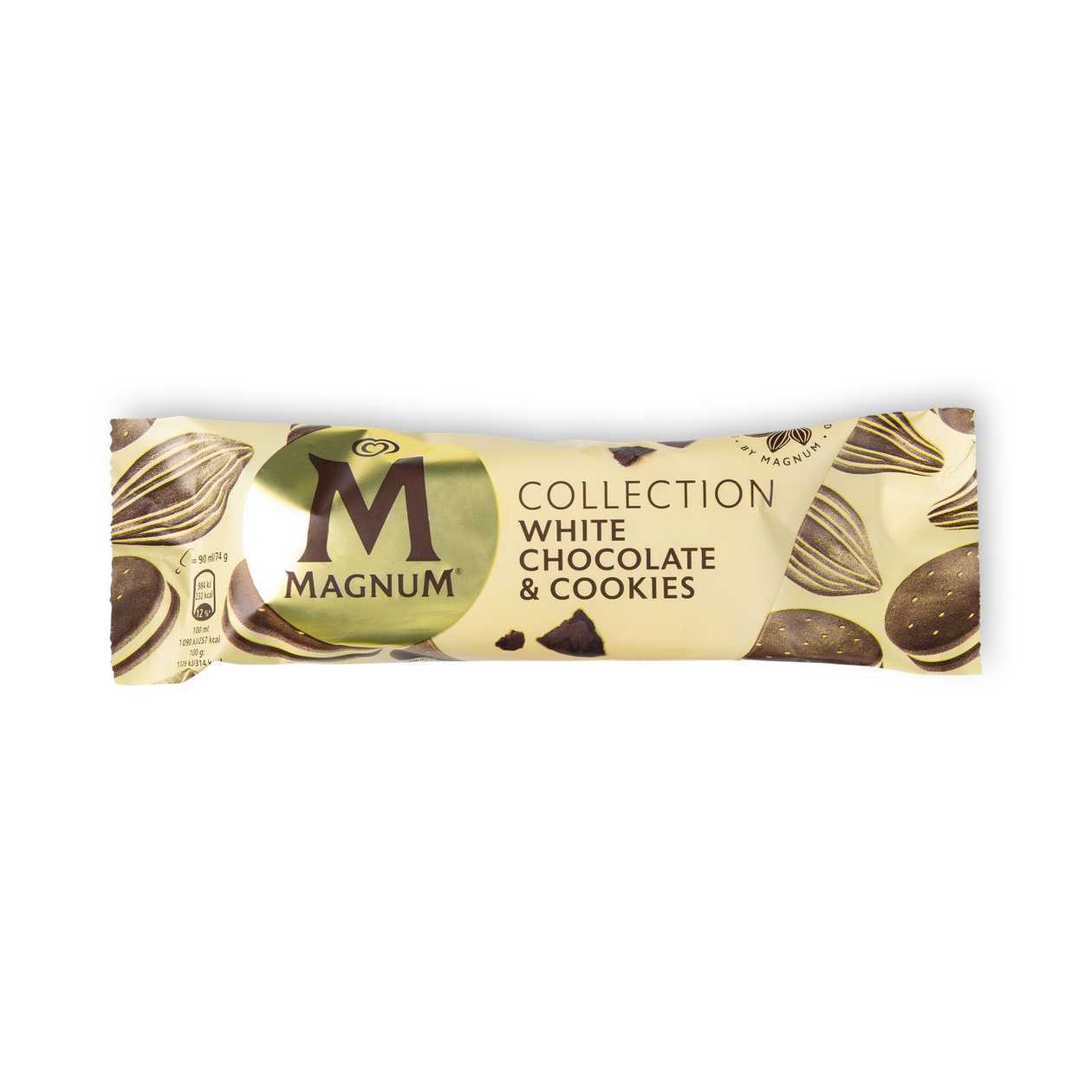 Magnum, white choco&cookie, 90ml