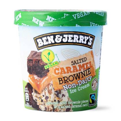 Ben & Jerry's, Non-dairy Salted Caramel Brownie, 465ml